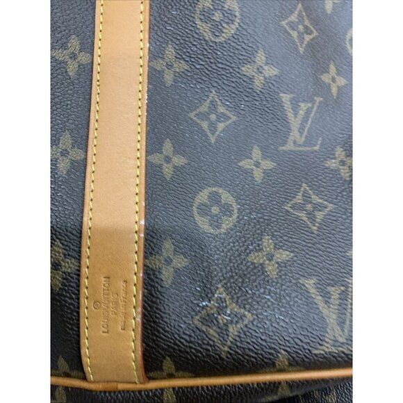 Louis Vuitton Brown Coated Canvas Keepall 60 Travel Duffle Bag FL0060 - Picture 14 of 16